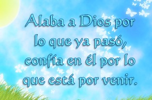 Alabar a Dios Alabar a Dios