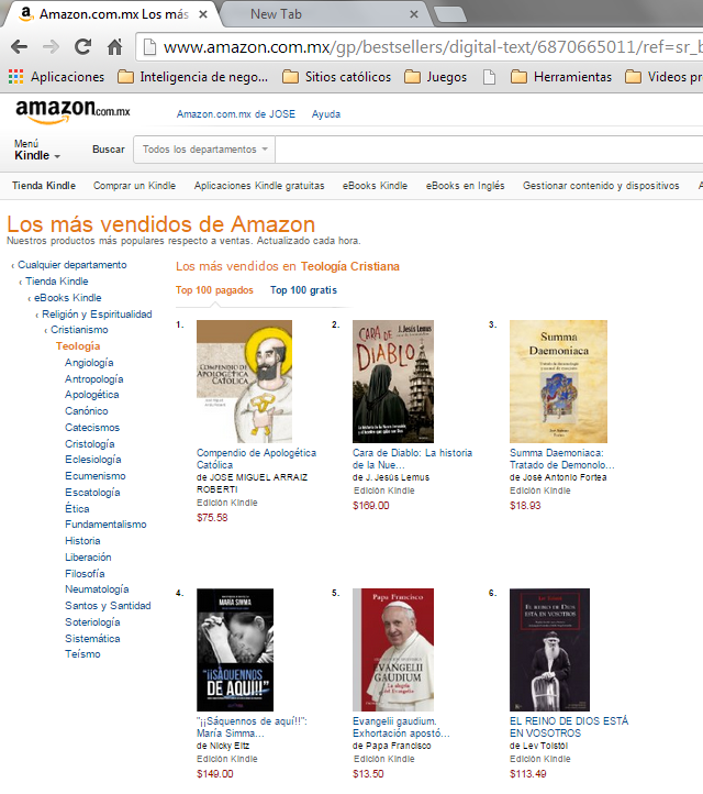 Compendio de Apolog�tica Cat�lica en Amazon.com.mx